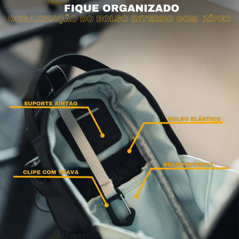 Auren Enivan™ - Bag Magnética Premium para Treinos + Garrafa Térmica