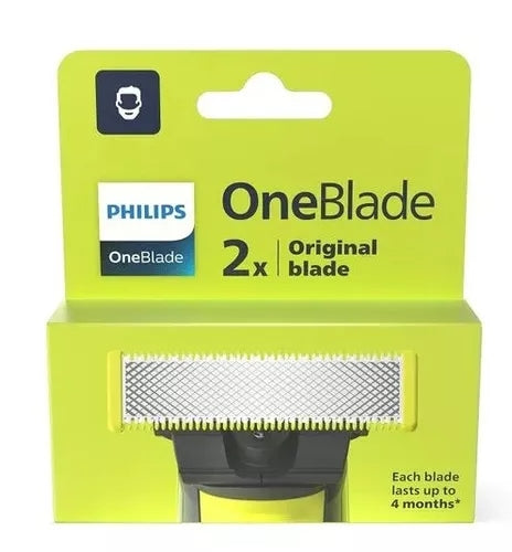 Lâmina Dupla Oneblade Philips - Qp220/51 - Embalagem com 2 Laminas