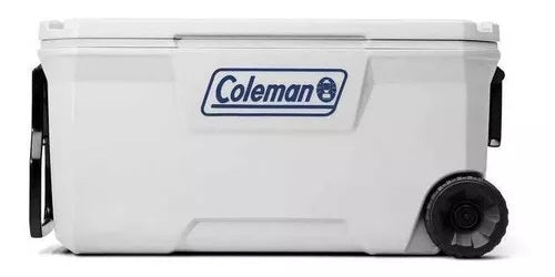 Caixa Térmica 316 Séries 100qt 94l Marine Com Rodas Coleman Cor Branco