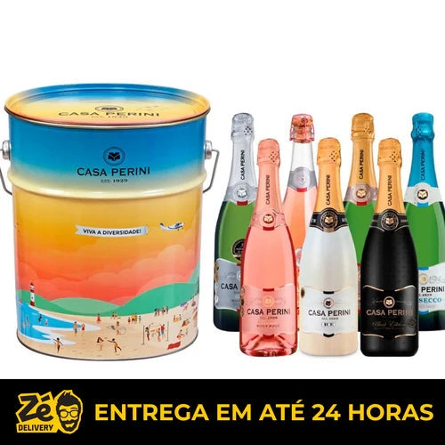 Balde Espumante Casa Perini Diversidade 7x750ml